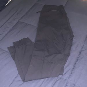 Black Lulu intent joggers 30 inch